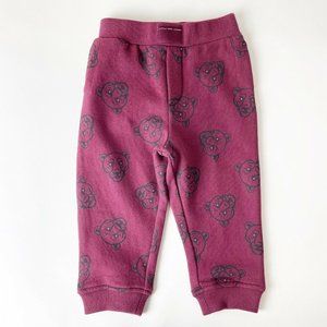 NWT LITTLE MARC JACOBS Baby 18M Red Jaguar Joggers